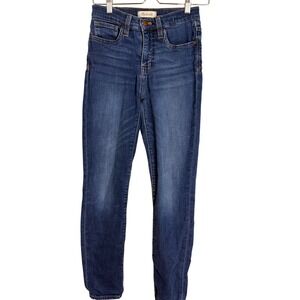 Madewell 9 Mid Rise Skinny Jeans Dark Wash Women Size 26